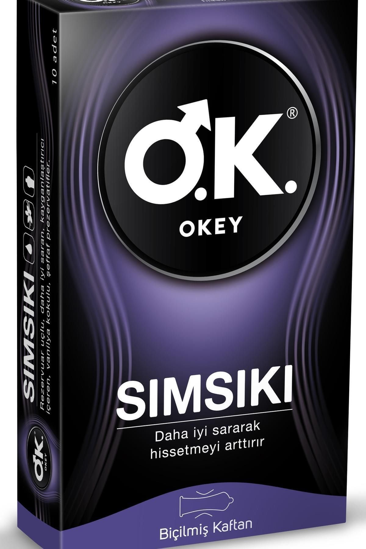 OKEY Prezervatif Sımsıkı 10'lu