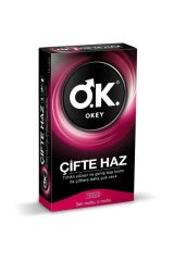 OKEY Çifte Haz Prezervatif 10'lu